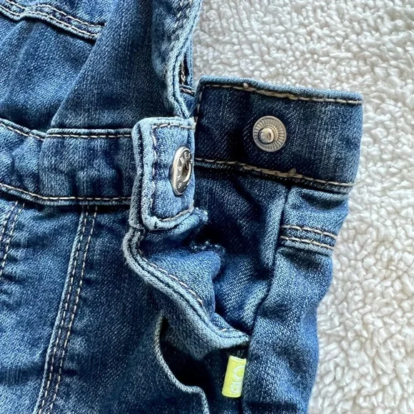 Obaibi Denim Short Overalls - Picture 7 of 14